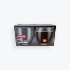Bodum Double Walled  Glasses 0.25L 8oz 250ml